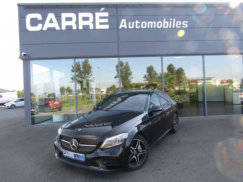 Mercedes-Benz CLASSE C 300 DE 194+122CH AMG LINE 9G-TRONIC Hybride NOIR Occasion à vendre