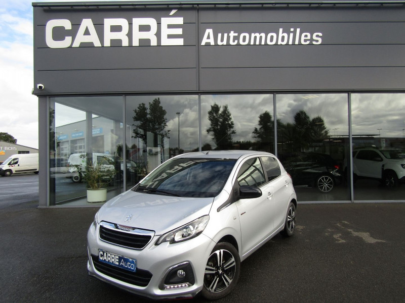 Peugeot 108 1.2 PURETECH GT LINE 5P Essence GRIS C Occasion à vendre