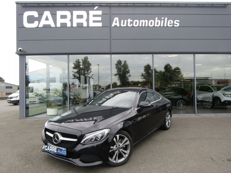 Mercedes-Benz CLASSE C COUPE (C205) 220 D 170CH 9G-TRONIC Diesel NOIR Occasion à vendre