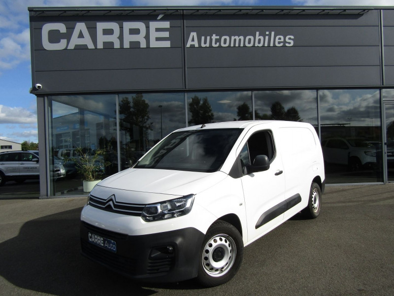 Citroen BERLINGO VAN XL 950KG BLUEHDI 100 S&S CLUB BVM5 Diesel BLANC Occasion à vendre