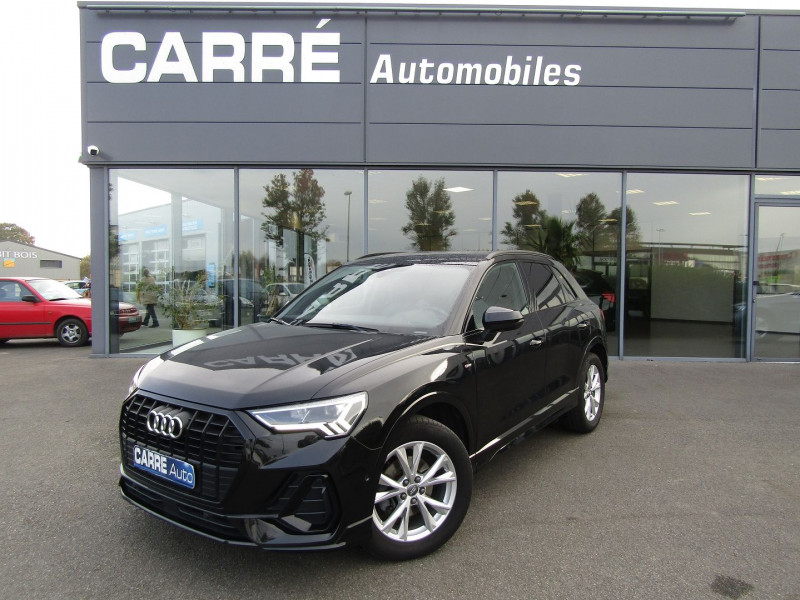 Audi Q3 35 TDI 150CH 124G S LINE S TRONIC 7 Diesel NOIR Occasion à vendre