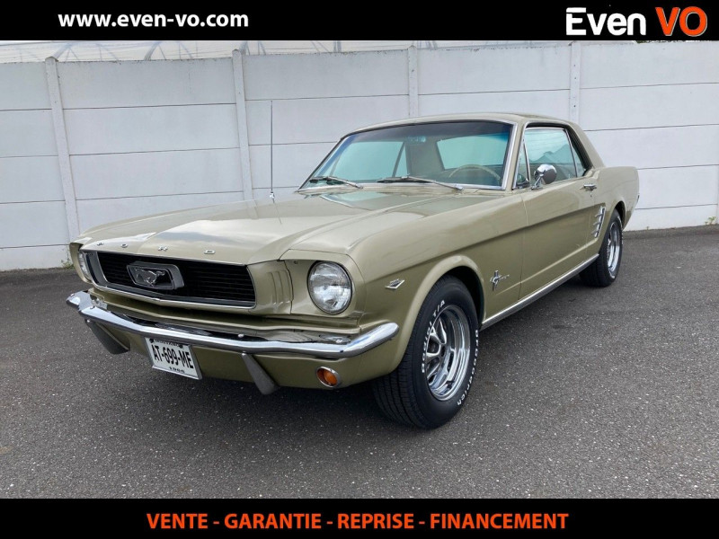 Ford MUSTANG V8 289CI COUPE CODE C Essence SAUTERNE GOLD Occasion à vendre