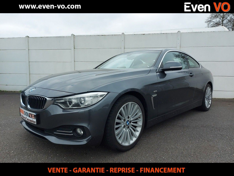 Bmw SERIE 4 COUPE (F32) 420DA 190CH LUXURY Diesel GRIS  Occasion à vendre