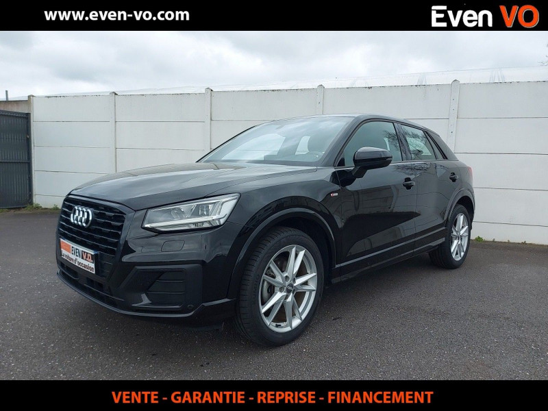 Audi Q2 30 TDI 116CH S LINE S TRONIC 7 EURO6D-T 118G Diesel NOIR Occasion à vendre