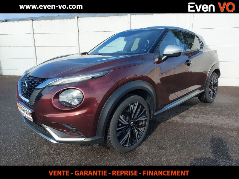 Nissan JUKE 1.0 DIG-T 117CH N-DESIGN Essence ROUGE Occasion à vendre