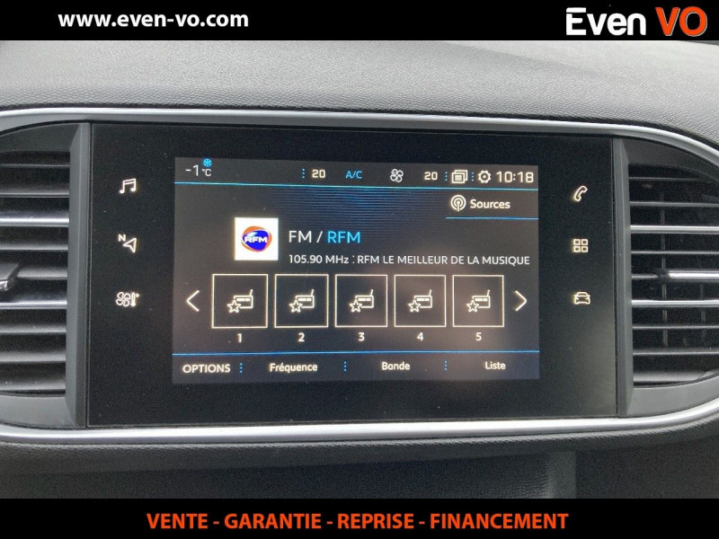 Photo 8 de l'offre de PEUGEOT 308 1.5 BLUEHDI 130CH S&S ACTIVE BUSINESS à 12500€ chez Even VO