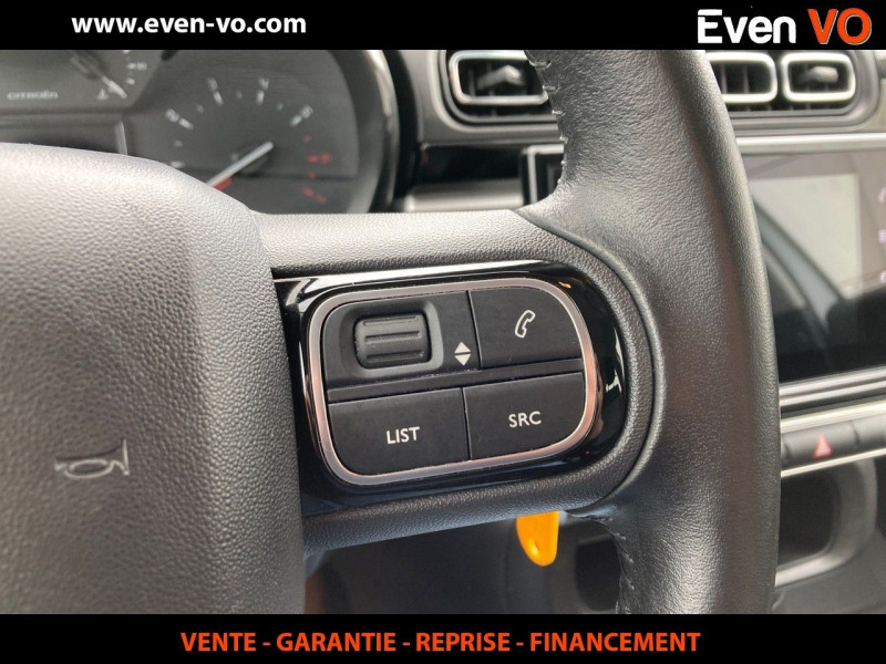 Photo 14 de l'offre de CITROEN C3 1.2 PURETECH 83CH S&S SHINE BUSINESS à 12000€ chez Even VO