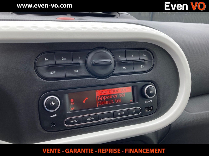 Photo 8 de l'offre de RENAULT TWINGO III 1.0 SCE 75CH ZEN - 20 à 10000€ chez Even VO