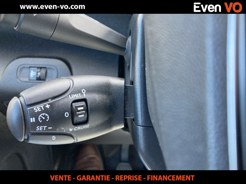 Photo 16 de l'offre de PEUGEOT PARTNER STANDARD 650KG BLUEHDI 100CH S&S BVM5 ASPHALT à 16500€ chez Even VO