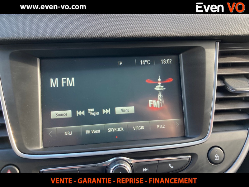 Photo 7 de l'offre de OPEL CROSSLAND X 1.6 D 99CH ECOTEC EDITION à 11500€ chez Even VO