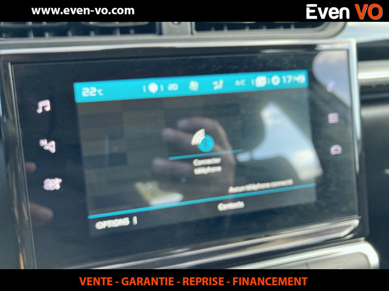 Photo 9 de l'offre de CITROEN C3 STE 1.5 BLUEHDI 100CH S&S BVM 6 FEEL NAV à 10000€ chez Even VO