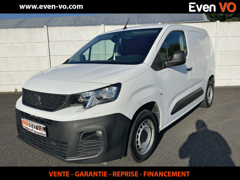 Peugeot PARTNER STANDARD 650KG BLUEHDI 100CH S&S BVM5 ASPHALT Diesel BLANC Occasion à vendre