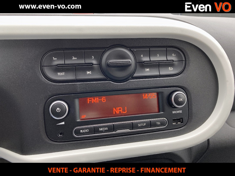 Photo 7 de l'offre de RENAULT TWINGO III 1.0 SCE 65CH ZEN E6D-FULL à 10000€ chez Even VO