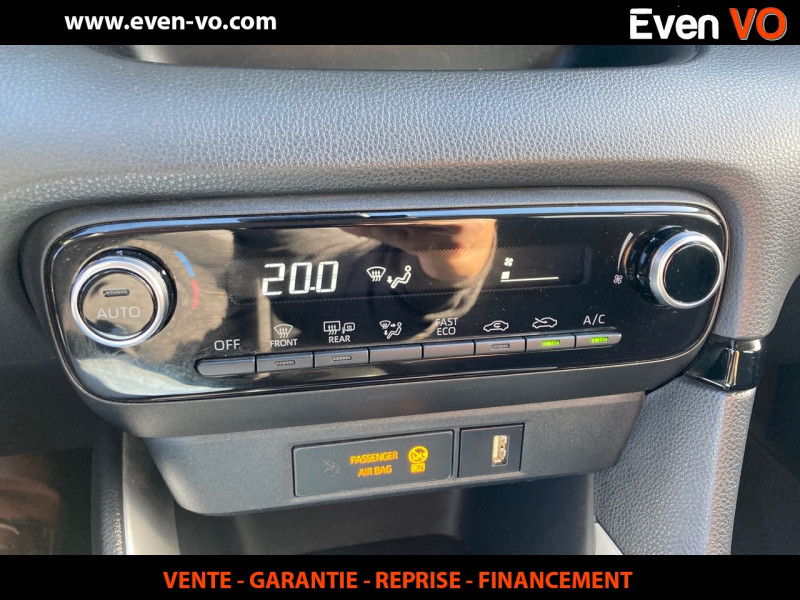 Photo 14 de l'offre de TOYOTA YARIS 116H DYNAMIC BUSINESS 5P + PROGRAMME BEYOND ZERO ACADEMY MY21 à 18000€ chez Even VO