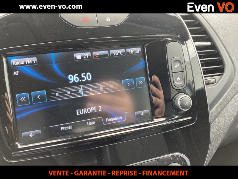 Photo 10 de l'offre de RENAULT CAPTUR 1.3 TCE 150CH FAP INTENS à 13500€ chez Even VO