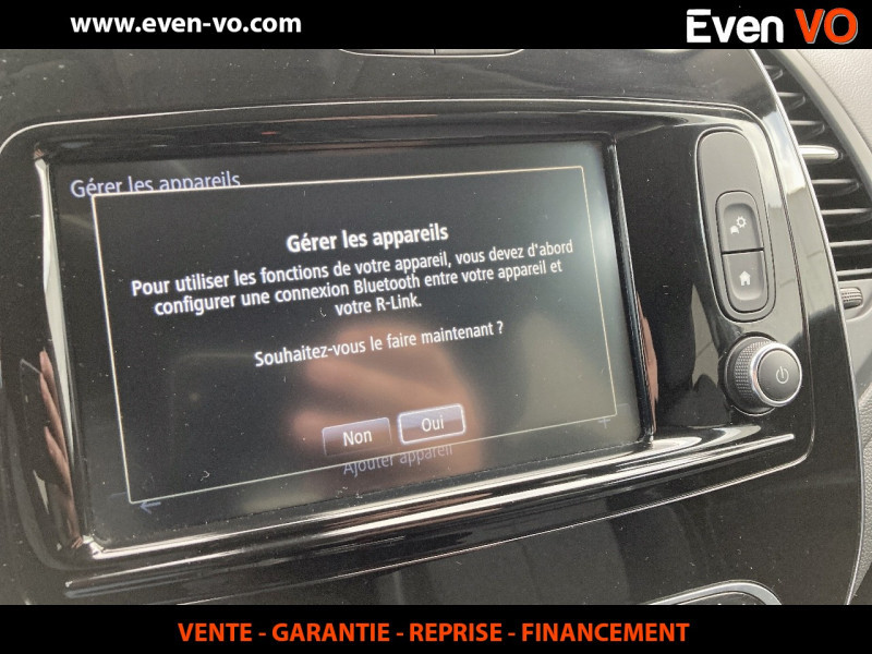 Photo 9 de l'offre de RENAULT CAPTUR 1.3 TCE 150CH FAP INTENS à 13500€ chez Even VO