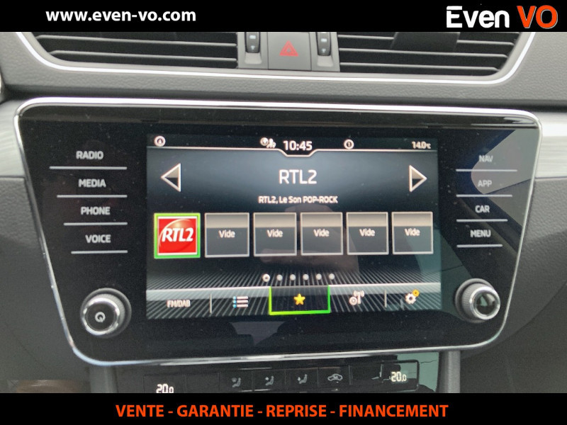 Photo 12 de l'offre de SKODA SUPERB COMBI 2.0 TDI 150CH SCR BUSINESS DSG7 à 34000€ chez Even VO