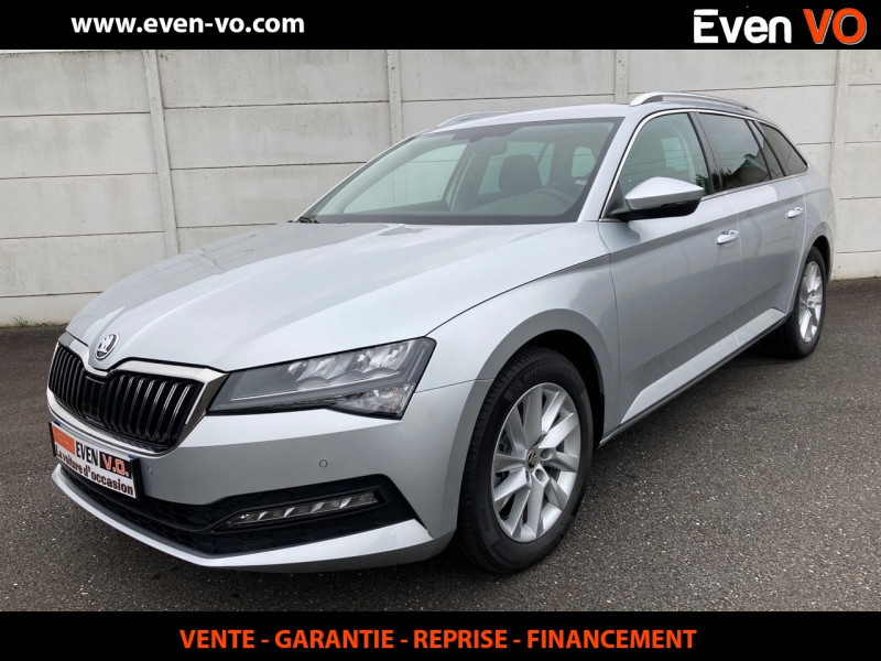 Skoda SUPERB COMBI 2.0 TDI 150CH SCR BUSINESS DSG7 Diesel GRIS  Occasion à vendre