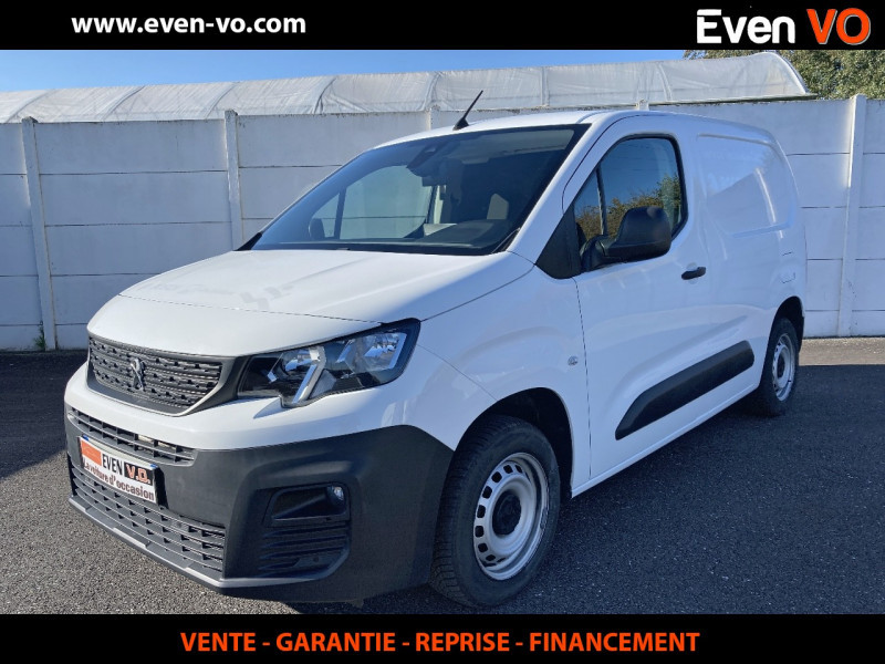 Peugeot PARTNER STANDARD 650KG BLUEHDI 100CH S&S BVM5 ASPHALT Diesel BLANC Occasion à vendre