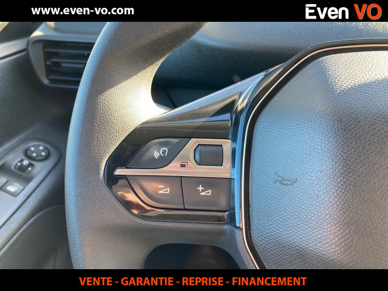 Photo 10 de l'offre de PEUGEOT PARTNER STANDARD 650KG BLUEHDI 100CH S&S BVM5 ASPHALT à 16500€ chez Even VO