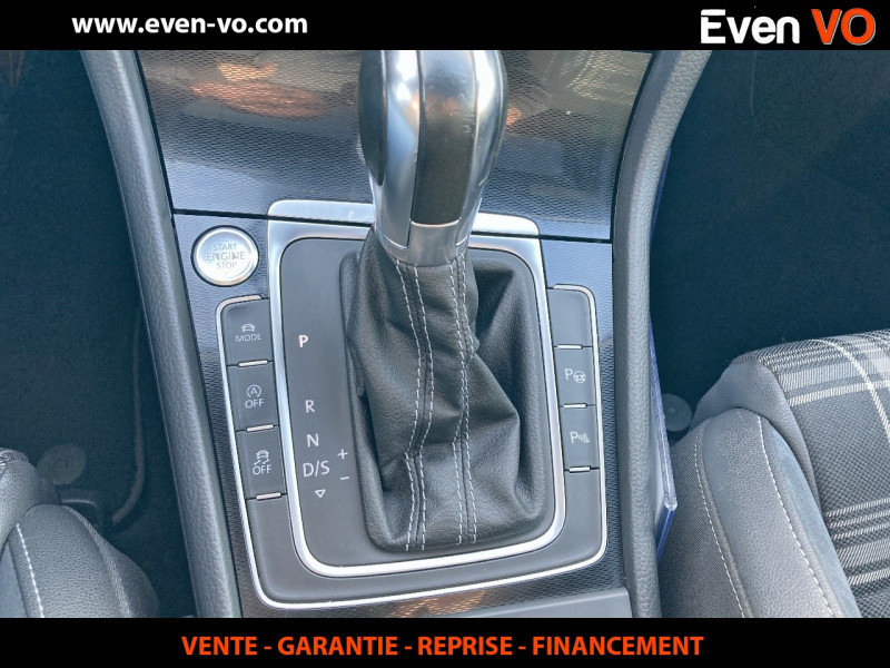 Photo 16 de l'offre de VOLKSWAGEN GOLF VII 2.0 TDI 184CH BLUEMOTION TECHNOLOGY FAP GTD DSG6 5P à 16500€ chez Even VO