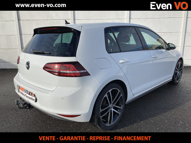 Photo 2 de l'offre de VOLKSWAGEN GOLF VII 2.0 TDI 184CH BLUEMOTION TECHNOLOGY FAP GTD DSG6 5P à 16500€ chez Even VO