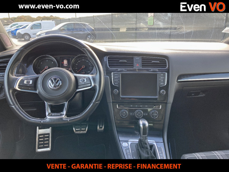 Photo 5 de l'offre de VOLKSWAGEN GOLF VII 2.0 TDI 184CH BLUEMOTION TECHNOLOGY FAP GTD DSG6 5P à 16500€ chez Even VO