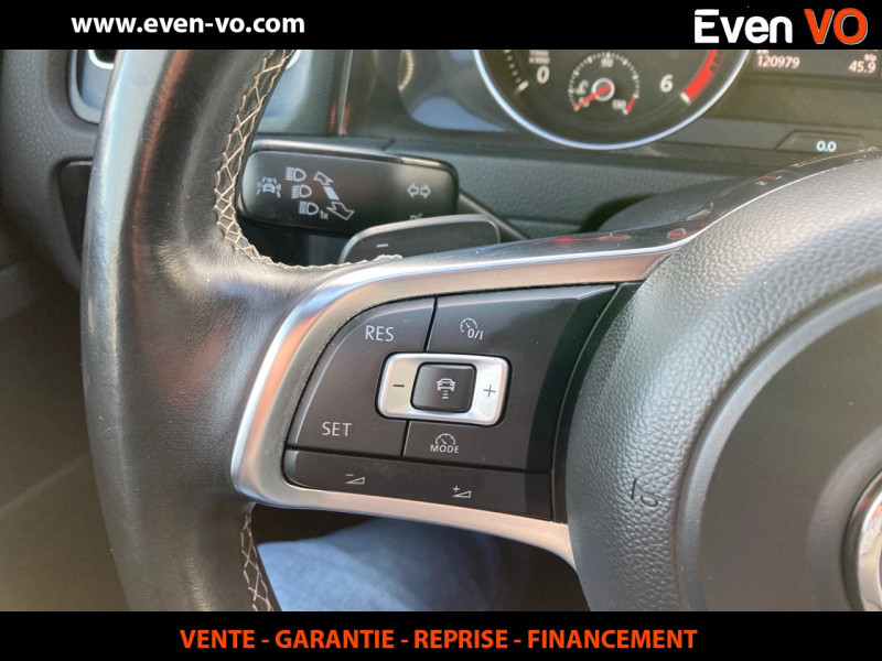 Photo 13 de l'offre de VOLKSWAGEN GOLF VII 2.0 TDI 184CH BLUEMOTION TECHNOLOGY FAP GTD DSG6 5P à 16500€ chez Even VO