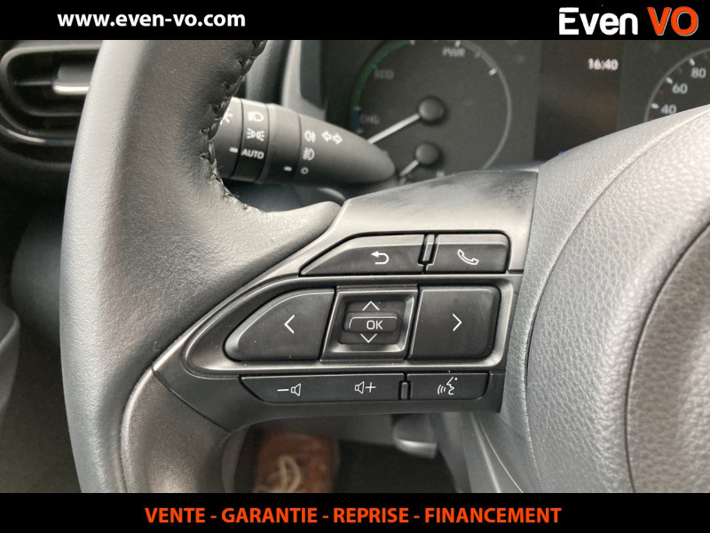 Photo 12 de l'offre de TOYOTA YARIS 116H DYNAMIC BUSINESS 5P + PROGRAMME BEYOND ZERO ACADEMY MY22 à 18000€ chez Even VO