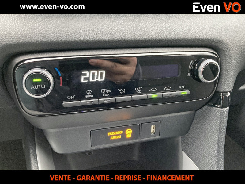 Photo 14 de l'offre de TOYOTA YARIS 116H DYNAMIC BUSINESS 5P + PROGRAMME BEYOND ZERO ACADEMY MY22 à 18000€ chez Even VO