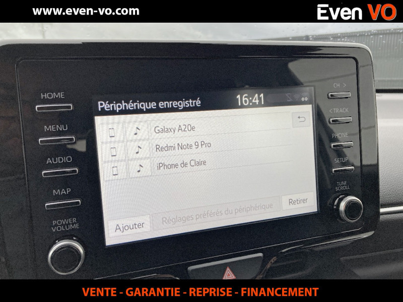 Photo 10 de l'offre de TOYOTA YARIS 116H DYNAMIC BUSINESS 5P + PROGRAMME BEYOND ZERO ACADEMY MY22 à 18000€ chez Even VO