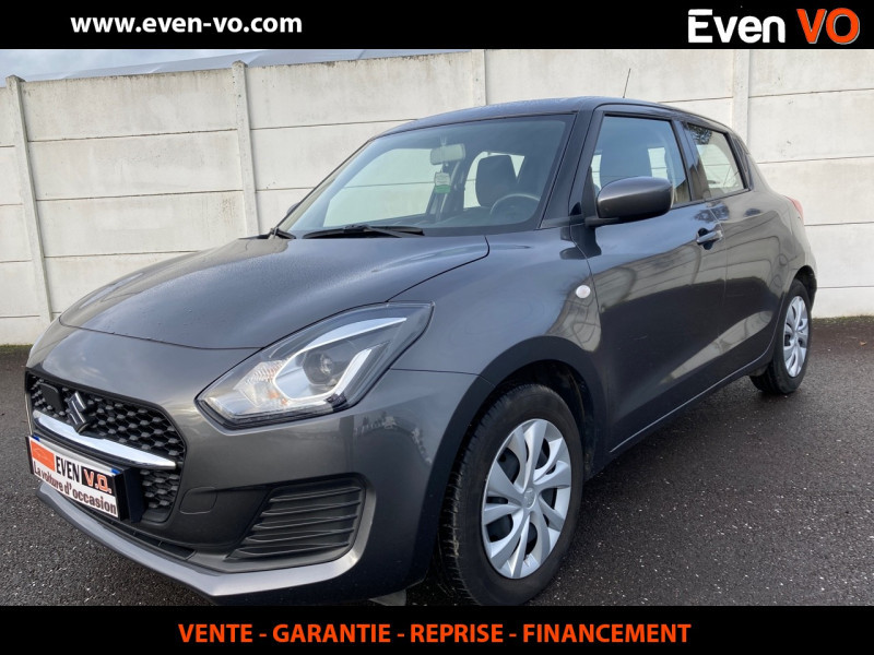 Suzuki SWIFT 1.2 DUALJET HYBRID 83CH AVANTAGE Essence GRIS Occasion à vendre