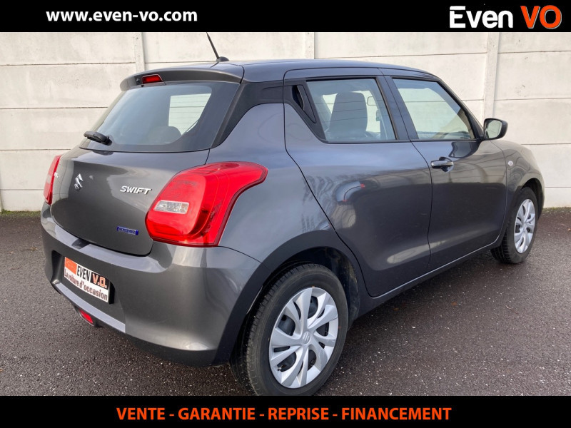 Photo 2 de l'offre de SUZUKI SWIFT 1.2 DUALJET HYBRID 83CH AVANTAGE à 14000€ chez Even VO