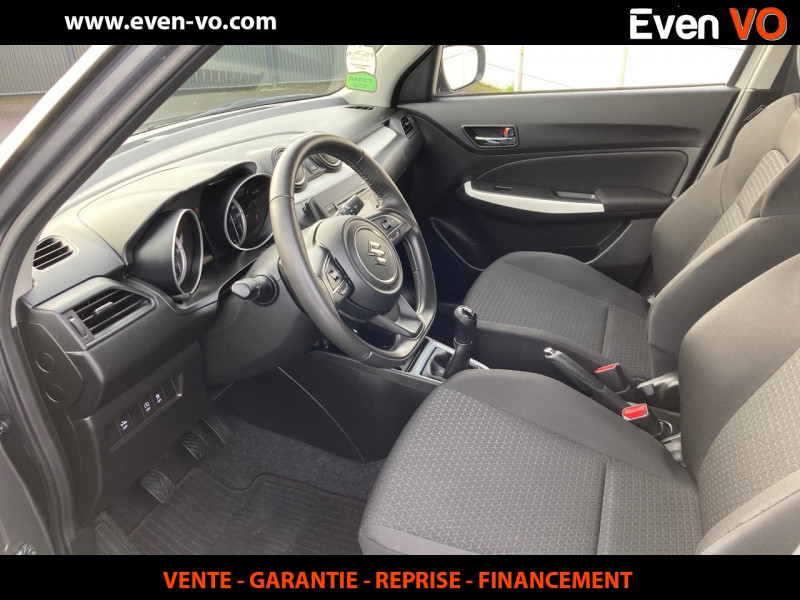 Photo 3 de l'offre de SUZUKI SWIFT 1.2 DUALJET HYBRID 83CH AVANTAGE à 14000€ chez Even VO