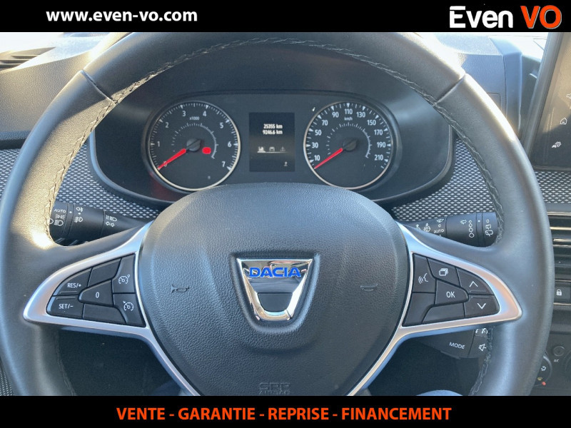 Photo 10 de l'offre de DACIA SANDERO 1.0 TCE 90CH CONFORT -22B à 13500€ chez Even VO