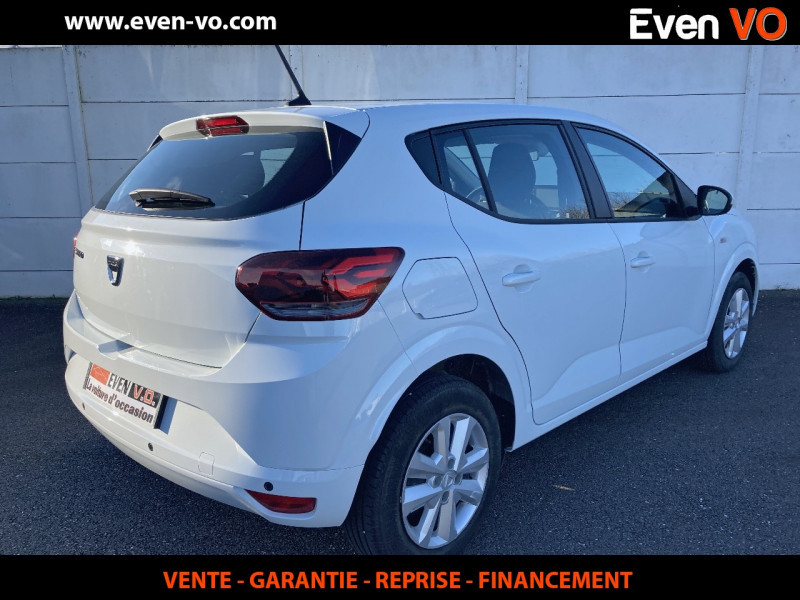 Photo 2 de l'offre de DACIA SANDERO 1.0 TCE 90CH CONFORT -22B à 13500€ chez Even VO