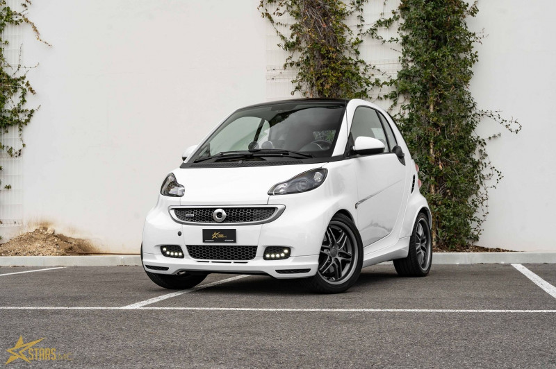 Smart FORTWO COUPE 102CH TURBO BRABUS XCLUSIVE SOFTOUCH Essence BLANC Occasion à vendre