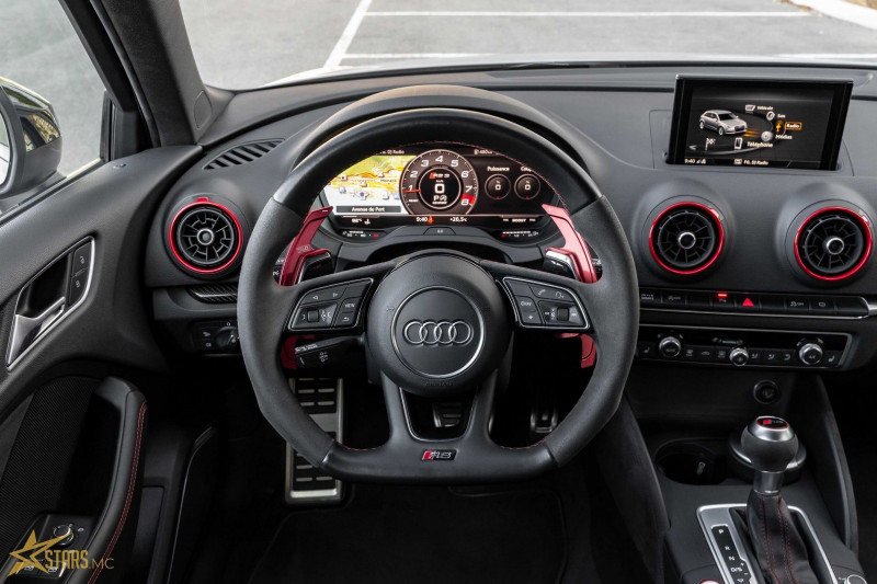Photo 16 de l'offre de AUDI RS3 SPORTBACK APR STAGE 2 2.5 TFSI 400CH QUATTRO S TRONIC 7 à 62900€ chez Stars Monte Carlo