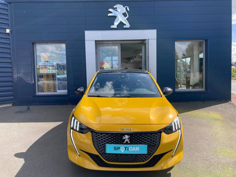Peugeot 208 1.2 PureTech 100ch S&S GT Line EAT8 Essence Jaune Faro Occasion à vendre