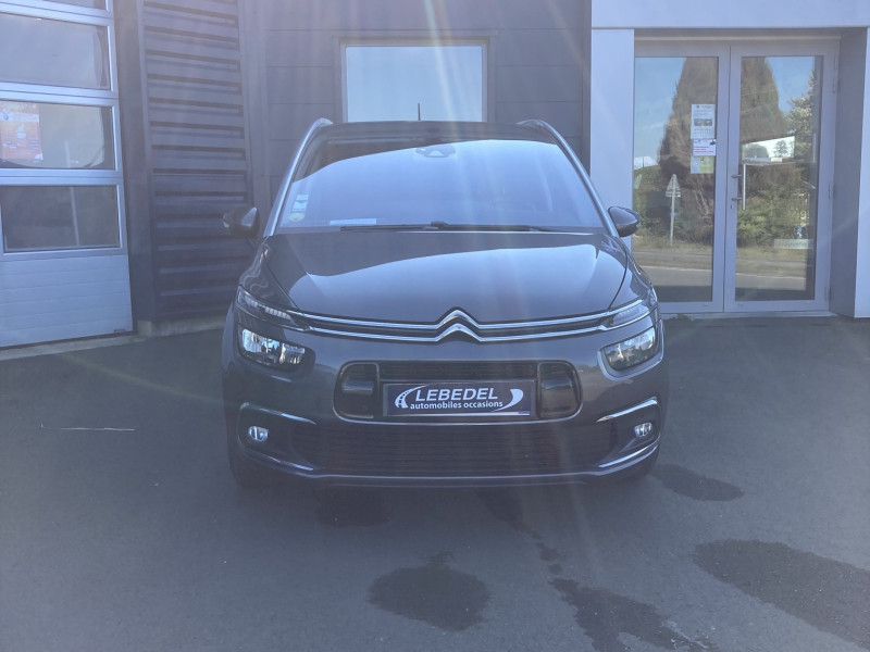 Citroen Grand C4 SpaceTourer BlueHDi 130ch S&S Shine EAT8 E6.d-TEMP Diesel Gris Platinium (M) Occasion à vendre