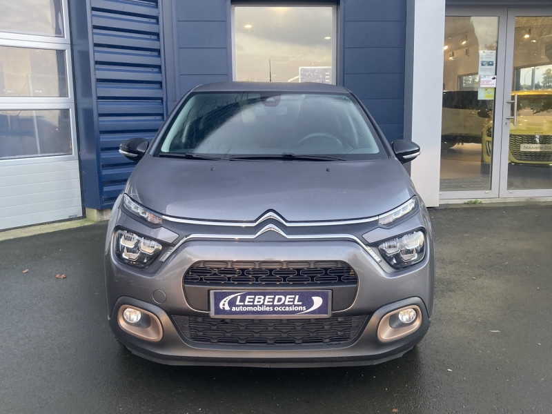 Citroen C3 1.2 PureTech 83ch S&S C-Series 123g Essence Gris Platinium (M) Occasion à vendre