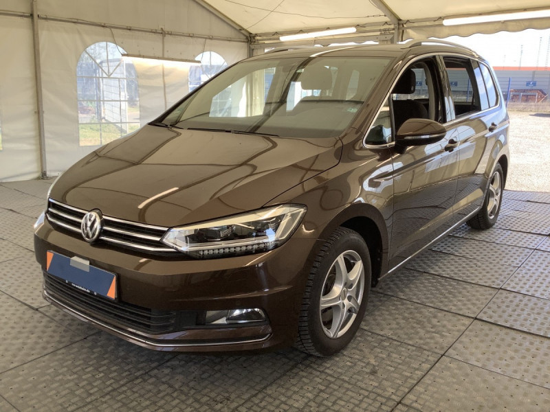 Volkswagen TOURAN 1.4 TSI 150CH BLUEMOTION TECHNOLOGY CARAT DSG7 7 PLACES Essence MARRON Occasion à vendre
