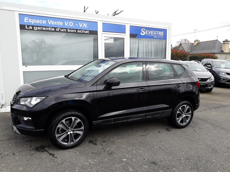 Seat ATECA 1.0 TSI 115CH START&STOP STYLE Essence NOIR Occasion à vendre