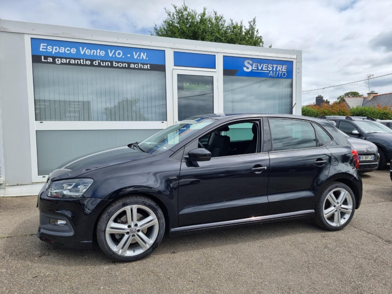 Volkswagen POLO 1.2 TSI 110CH BLUEMOTION TECHNOLOGY R LINE 5P Essence NOIR Occasion à vendre