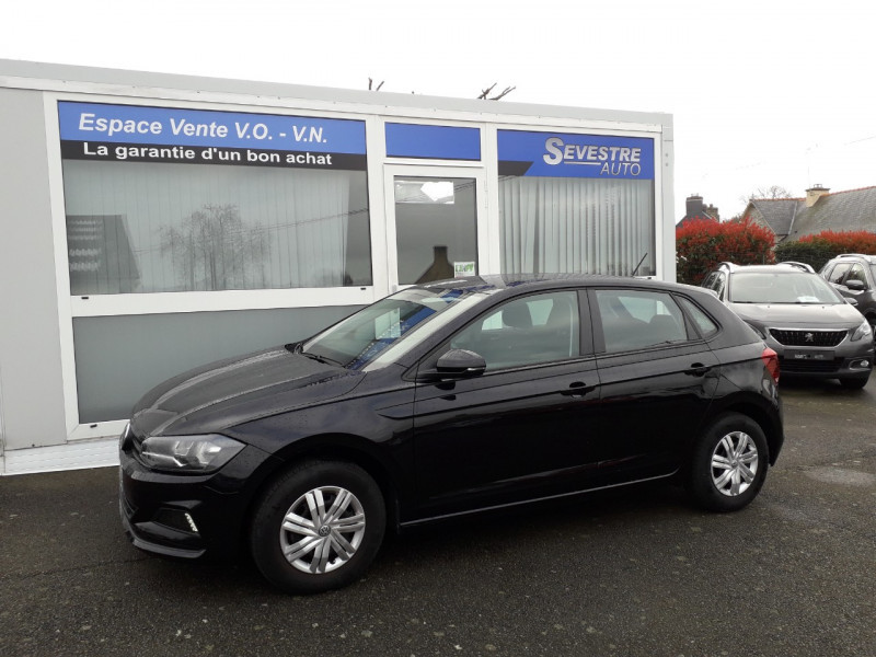 Volkswagen POLO 1.0 75CH TRENDLINE Essence NOIR Occasion à vendre