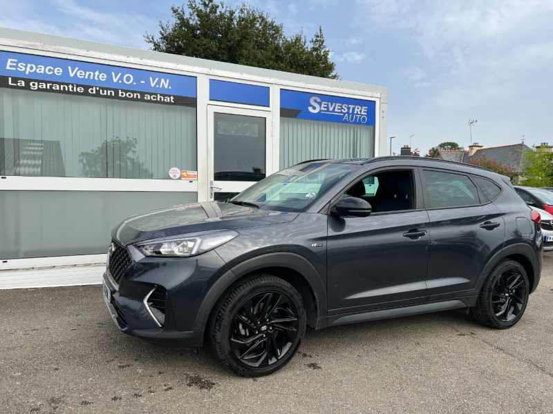 Hyundai TUCSON 1.6 CRDI 136CH HYBRID 48V N LINE EDITION DCT-7 EURO6D-EVAP Diesel GRIS FONCE Occasion à vendre