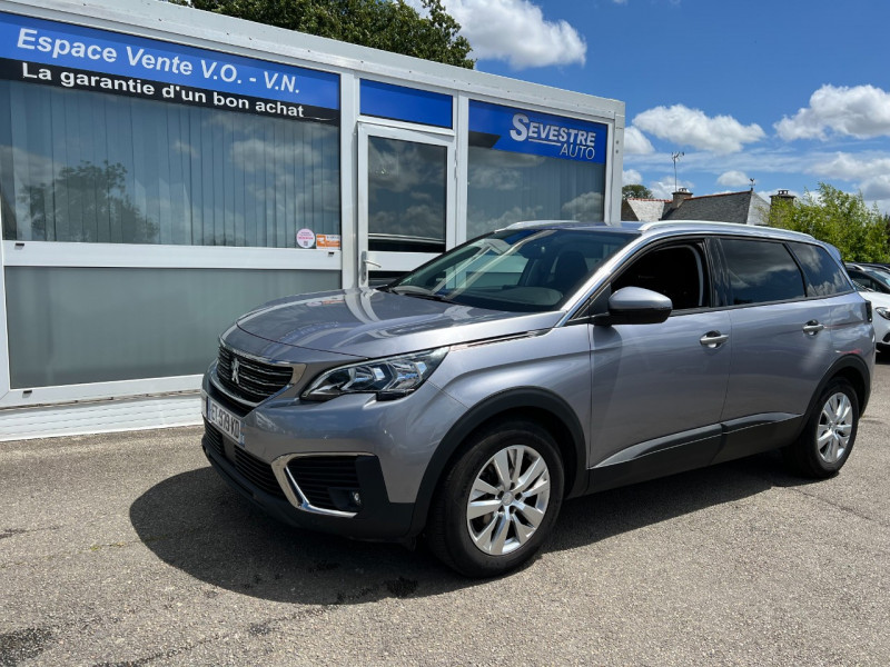 Peugeot 5008 1.6 BLUEHDI 120CH ACTIVE BUSINESS S&S EAT6 Diesel GRIS CLAIR Occasion à vendre