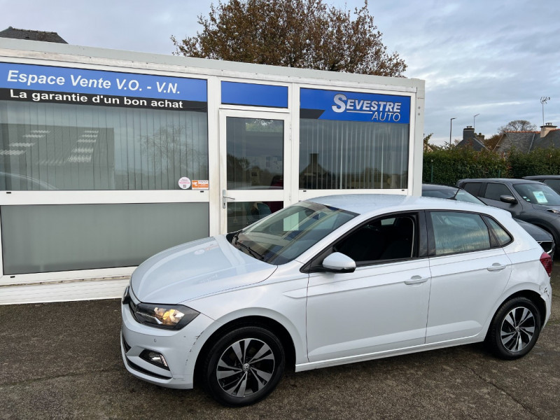 Volkswagen POLO 1.0 TSI 95CH LOUNGE BUSINESS DSG7 EURO6D-T Essence BLANC Occasion à vendre