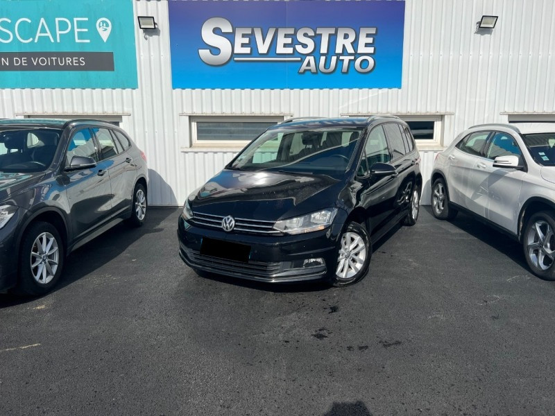 Volkswagen TOURAN 1.6 TDI 115CH BLUEMOTION TECHNOLOGY FAP CONFORTLINE DSG7 5 PLACES Diesel NOIR Occasion à vendre