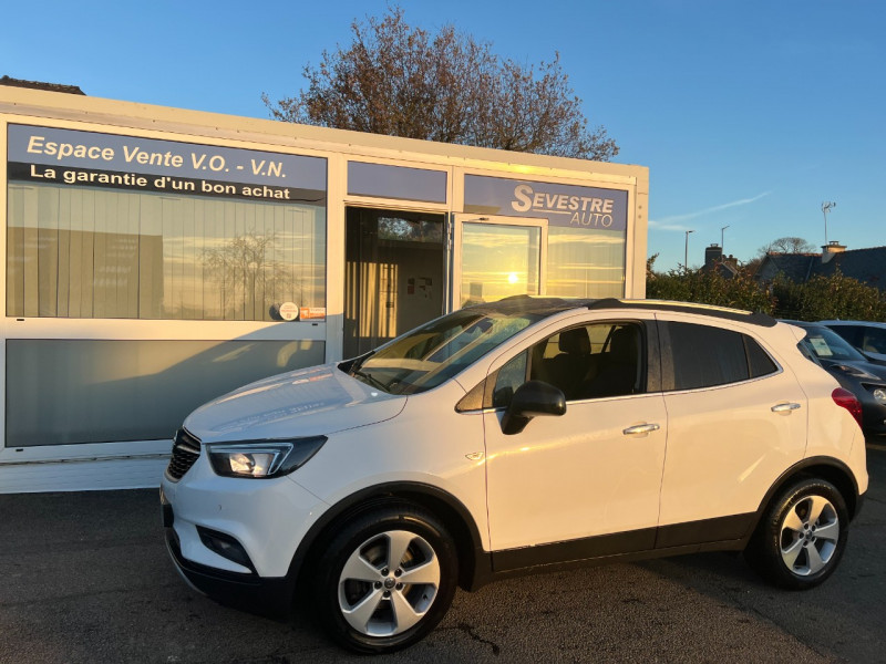 Opel MOKKA X 1.6 D 136 BLACK EDITION 4X2 BVA EURO6D-T Diesel BLANC Occasion à vendre